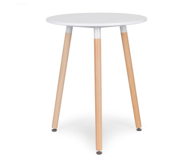 Okrągły stół w stylu skandynawskim 60 cm