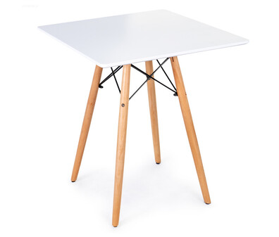 Stół w Stylu Skandynawskim Square 60 cm