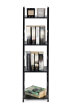 Regał drewniany nowoczesny metalowa rama LOFT 4 półki (3)