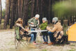 Stolik turystyczny stół piknikowy składany blat 80x60 cm biały (2)