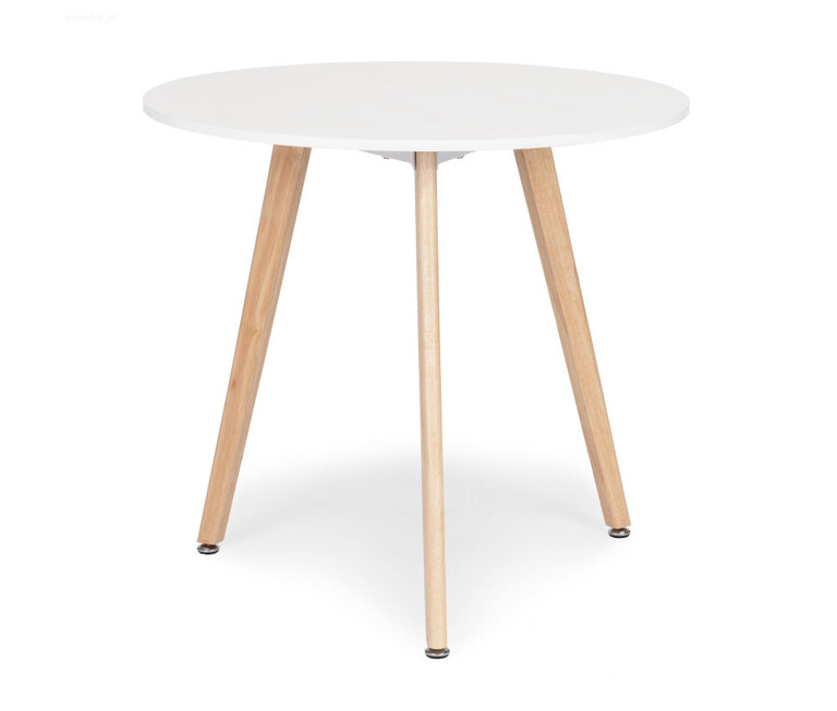 Okrągły stół w stylu skandynawskim 80 cm (1)